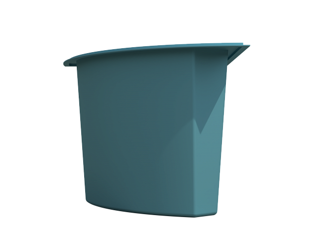 Угловая купель Corner